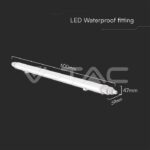 V-TAC VT-23088 LED Влагозащитено тяло L-Серия 600mm 18W 6500K