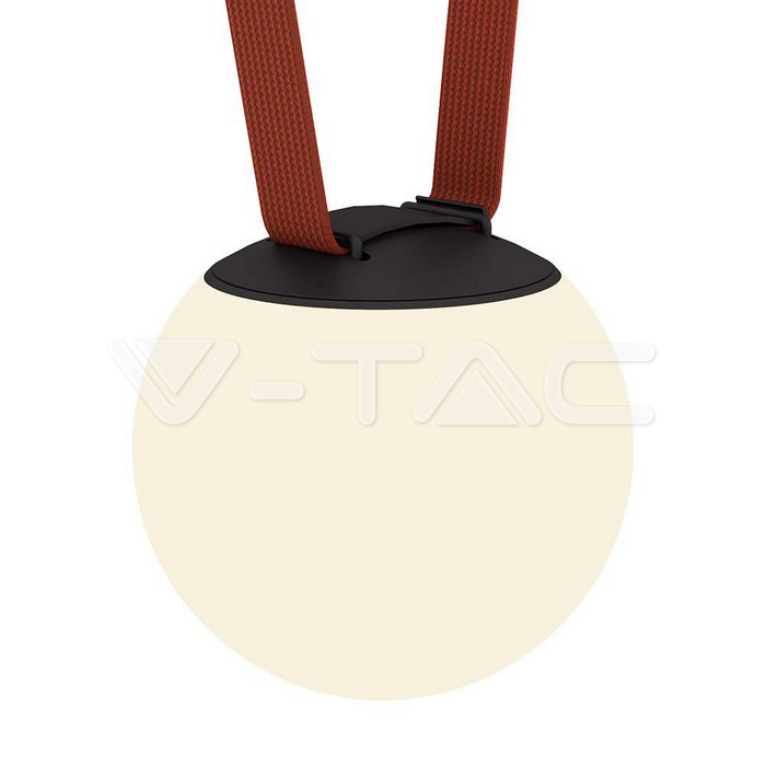 23108-2.jpg V-TAC VT-23108 10W LED Магнитен Осветител Въже 120`D 3000K Пясъчно Черно Тяло 3 Години Гаранция