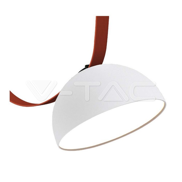 23110-2.jpg V-TAC VT-23110 20W LED Магнитен Осветител Въже 120`D 3000K Пясъчно Бяло Тяло 3 Години Гаранция