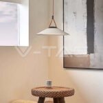 V-TAC VT-23112 20W LED Магнитен Осветител Въже 120`D 3000K Пясъчно Бяло Тяло 3 Години Гаранция
