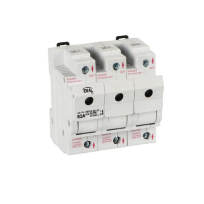 Kanlux 23343 Прекъсвач със стопяеми вложки за шина TH35. D02 KSF KSF02-63-3P