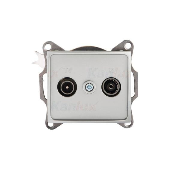 24864.jpg Kanlux 24864 Крайно гнездо R-TV DOMO