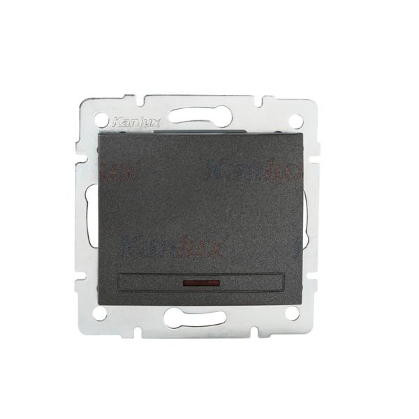 24901.jpg Kanlux 24901 Еднополюсен ключ за LED DOMO