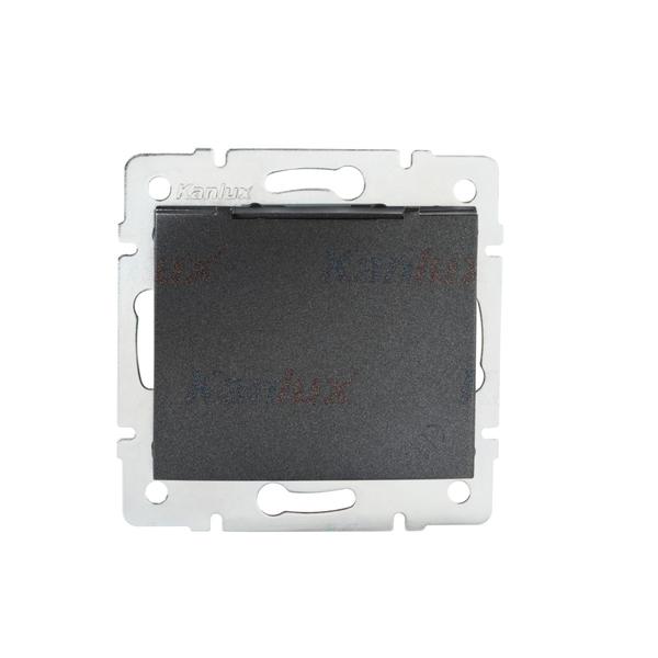 24909.jpg Kanlux 24909 Електрически контакт със заземяване IP44 Schuko DOMO
