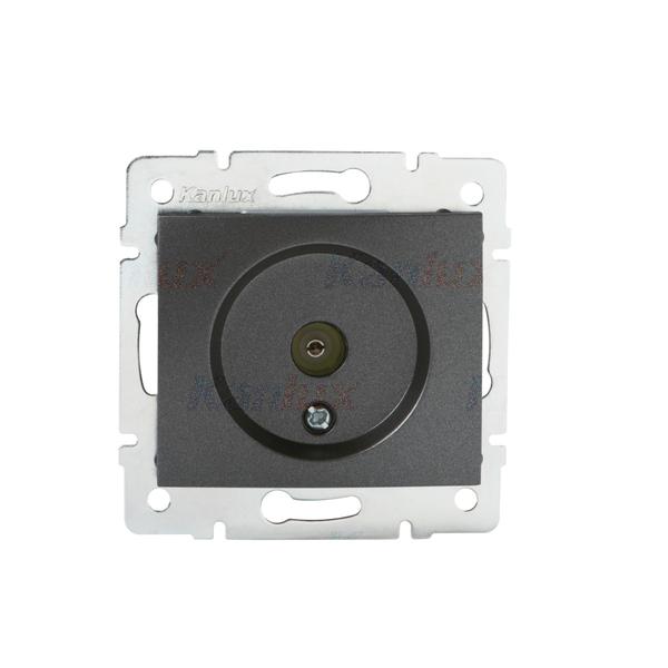 24920.jpg Kanlux 24920 Антенно крайно гнездо от тип TV DOMO