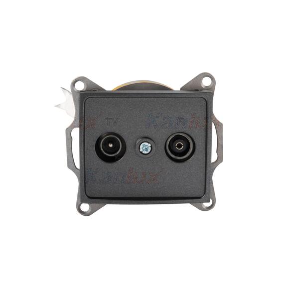 24923.jpg Kanlux 24923 Крайно гнездо R-TV DOMO