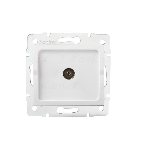 25097.jpg Kanlux 25097 Антенно междинно гнездо от тип TV LOGI