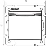 Kanlux 25202 Хотелски ключ със закъснение на изключване LOGI