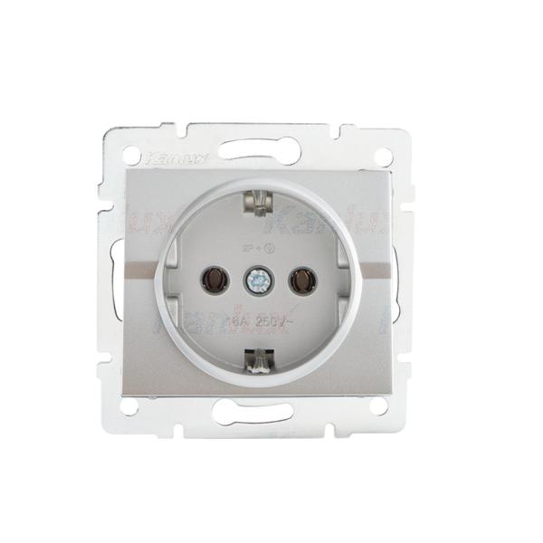 25204.jpg Kanlux 25204 Единичен захранващ контакт Schuko LOGI