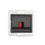 Kanlux 25291 Единичен контакт за високоговорител LOGI