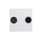 Kanlux 25327 Крайно гнездо R-TV BIURO