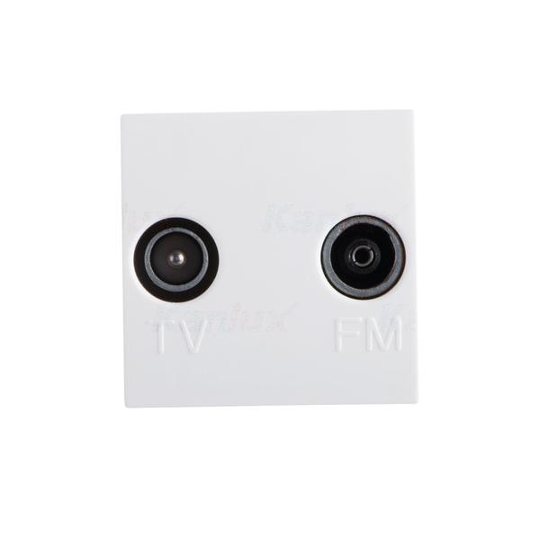 25327.jpg Kanlux 25327 Крайно гнездо R-TV BIURO