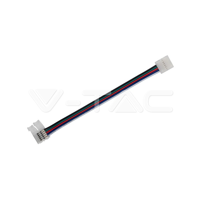 2587.jpg V-TAC VT-2587 Гъвкав Конектор За 5050 LED Лента RGB+Бяло