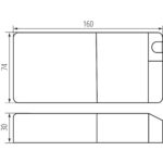 Kanlux 26386 Захранващо устройство за LED TIBERI CCT DRIVER TIBERI DRV DALIM700MA