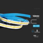 V-TAC VT-2681 LED COB Лента Сет IP20 24V 6000K 512 LEDs 12W/m CRI95 /2651 + 3272/