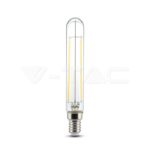 V-TAC VT-2703 LED Крушка 4W Filament E14 T20 6000K