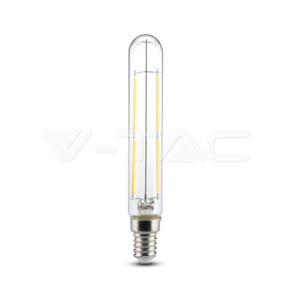 V-TAC VT-2703 LED Крушка 4W Filament E14 T20 6000K