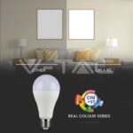 V-TAC VT-2707 LED Крушка 18W E27 A80 2000 Lumen Пластик 3000K