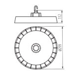 Kanlux 27158 LED осветително тяло high bay HB PRO STRONG 150W-NW