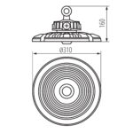 Kanlux 27168 LED осветително тяло high bay HB PRO AIO M200W