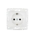 Kanlux 27198 Единичен захранващ контакт Schuko със защита на контактите DOMO