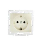 Kanlux 27200 Единичен захранващ контакт Schuko със защита на контактите DOMO