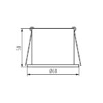 Kanlux 27327 PIERŚCIEŃ-KOMP. SPAG Gx5.3/GU10 12V IP20