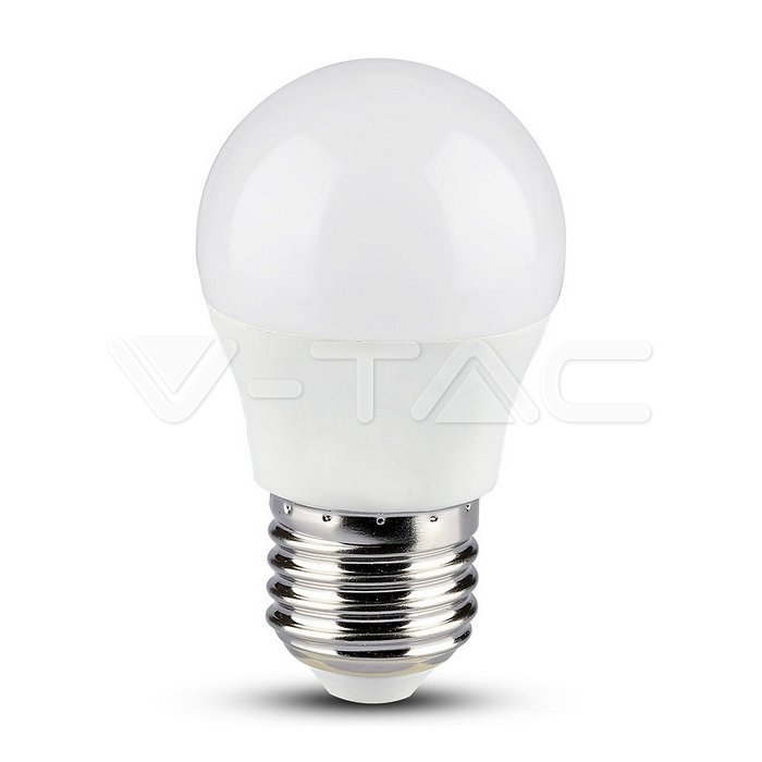 2755.jpg V-TAC VT-2755 LED Крушка 4.5W E27 G45 Smart RGB + Топла и Студена Светлина