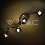 V-TAC VT-2771 LED Крушка 3.5W Е14 А80 Кендъл Димираща С Дистанционно RGB 6400K