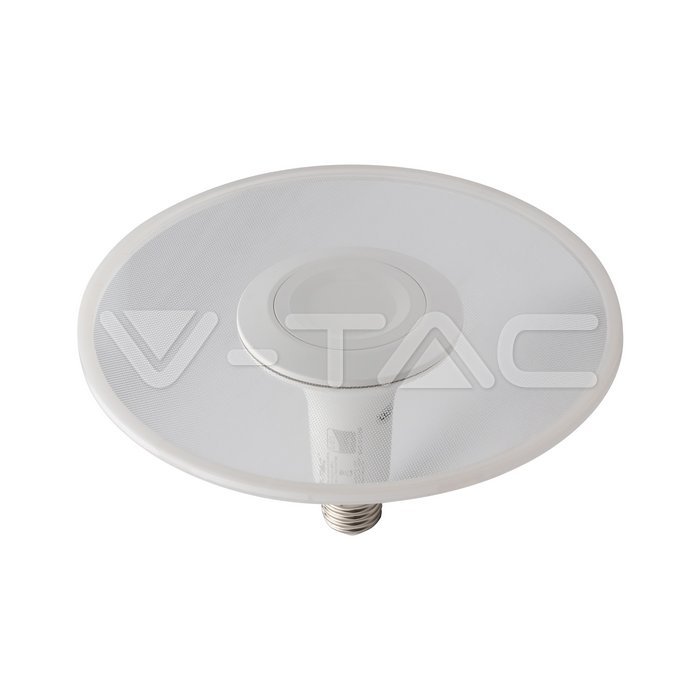 2784.jpg V-TAC VT-2786 LED Крушка SAMSUNG Чип 18W Акрилна UFO Пластик 6400К