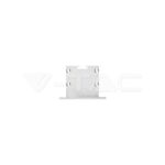V-TAC VT-2871 Монтажен Кит с Дифузер за LED Лента Алуминиев 2000x50x35мм Вграждане Мат