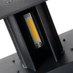 Kanlux 28994 Фасадно осветително тяло REKA PIR EL 7W-L-GR