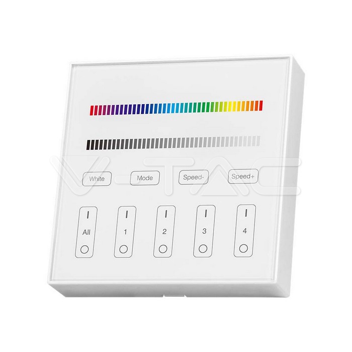 2917.jpg V-TAC VT-2917 Дистанционно Тъч 4 Канално RGB W Стена