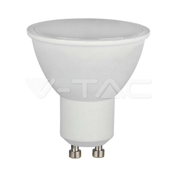2927.jpg V-TAC VT-2927 LED Крушка GU10 5.5W Дистанционно RGB+3000K Димираща