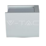 V-TAC VT-3142 GU10 Гипсова Отливка Външен Монтаж Хромирано Дъно