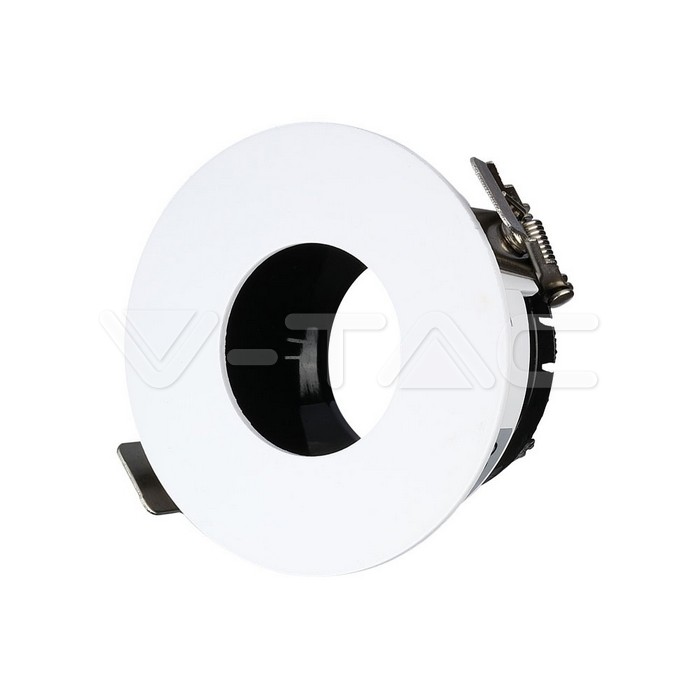 3157.jpg V-TAC VT-3157 GU10 Отливка Кръг Бяло+Черно