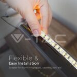 V-TAC VT-325 LED Лента SAMSUNG Чип 2835 120/1 12V IP20 6000K
