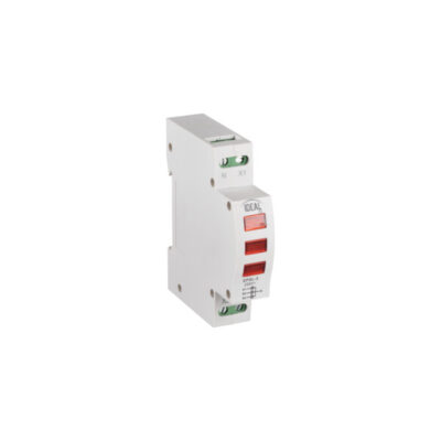 Kanlux 32896 Индикатор за наличие на напрежение за шина TH35. KLI-3 KLI-3R