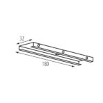 Kanlux 33255 Монтажна скоба TEAR N 220V IP20