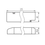 Kanlux 33419 Захранващо устройство CV LC 60W 24V SC SNC2