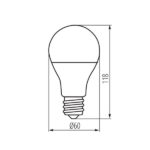 Kanlux 33642 ЛЕД Лампа SMART E27 220V 11.5W 2700K-6500K