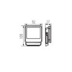 Kanlux 33880 ЛЕД Прожектор IQ-LED FL 220V 10W 4000K IP65