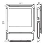 Kanlux 33884 ЛЕД Прожектор IQ-LED FL 220V 100W 4000K IP65