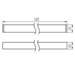 Kanlux 33904 линейно LED осветително тяло ALIN LED NT AL-SL-NW-MPR-W-NT
