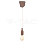 V-TAC VT-3475 E27 Пендел Кафяв