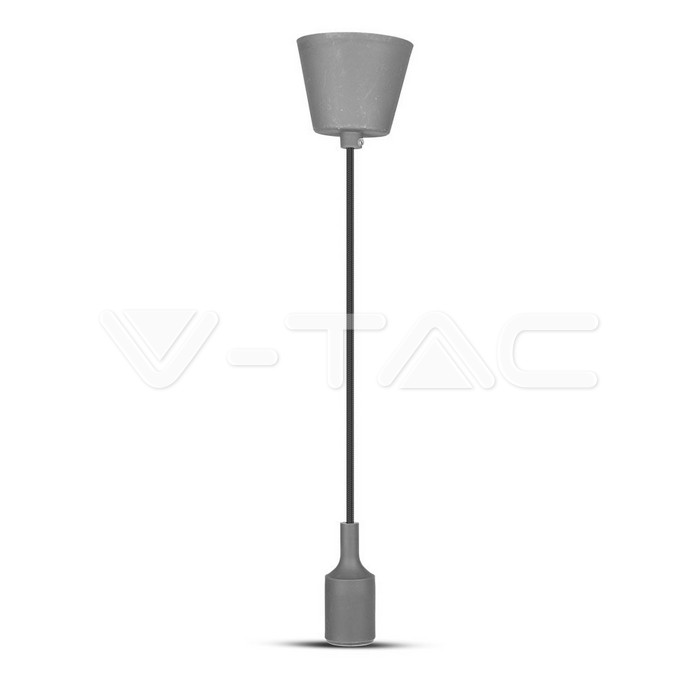 3481.jpg V-TAC VT-3481 E27 Пендел Сив