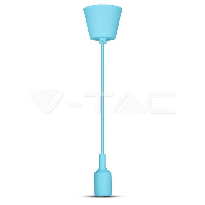3482.jpg V-TAC VT-3482 E27 Пендел Светло Син
