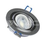 V-TAC VT-3600 1*GU10 Корпус Луна Кръг Алуминий