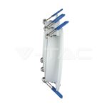 V-TAC VT-3603 3*GU10 Корпус Луна Кръг Бяла