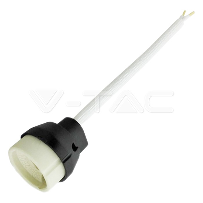 36205.jpg V-TAC VT-36205 GU10 Фасунга С Кабел 5 бр. пакет